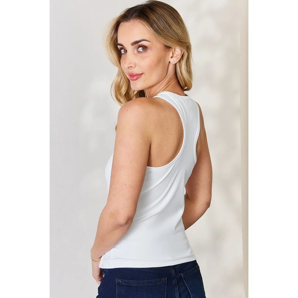 Basic Bae Full Size Round Neck Racerback Tank - image 3
